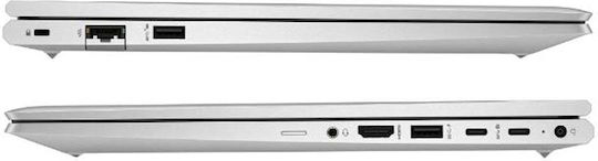 HP ProBook 450 G9 (9G255ET) 15.6" IPS FHD (i5-1335U/16GB/512GB SSD/W11 Pro) Silver (US Keyboard) vue 2