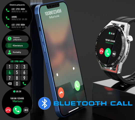 AGBarr Battery Watch with Rubber Strap view 9