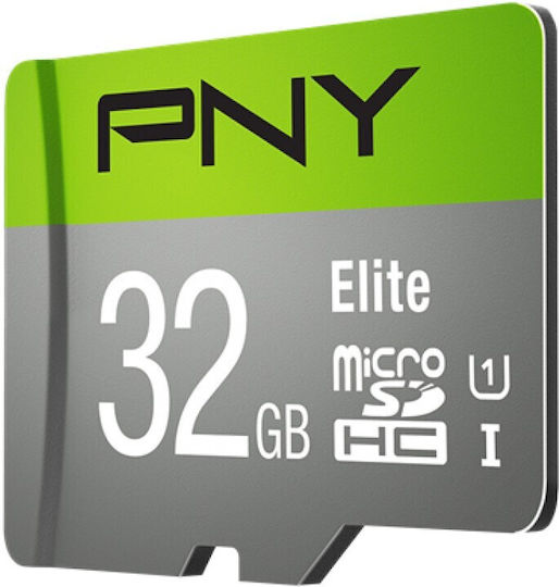 PNY Elite microSDHC 32GB U1 UHS-I 100MB/s With Adapter view 6