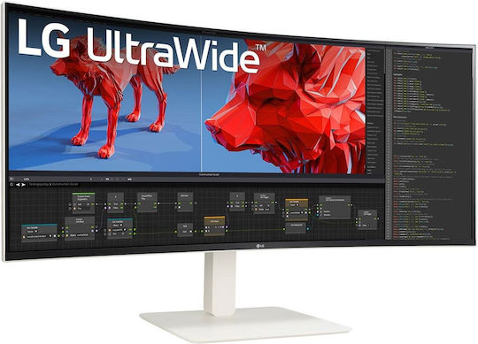 LG 38BR85QC-W Ultrawide IPS Curved Monitor 38" QHD 3840x1600 with Response Time 1ms GTG view 2