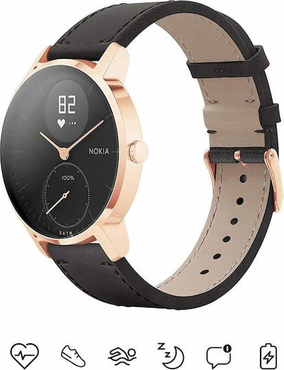 Nokia Steel HR Stainless Steel 36mm Smartwatch with Heart Rate Monitor (Rose Gold) view 6