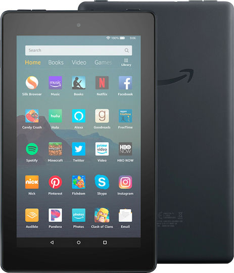 Amazon Fire 7 7" Tablet with WiFi (1GB/16GB) Black view 1