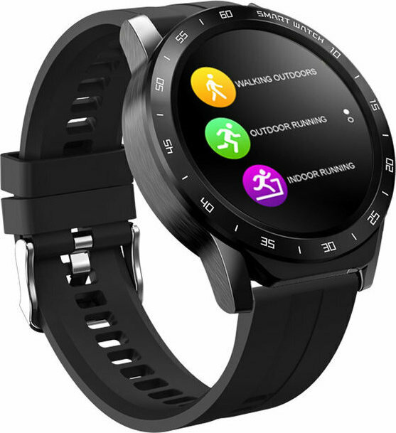 DAS.4 SP20 Smartwatch with Heart Rate Monitor (Black) view 5
