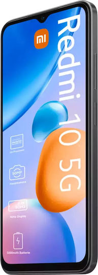 Xiaomi Redmi 10 5G Dual SIM (4GB/64GB) Graphite Grey view 4
