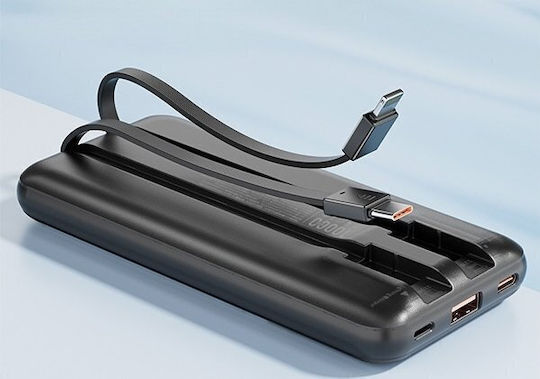 Awei P77K Power Bank 12000mAh 22.5W with 2 USB-A Ports Black vue 3