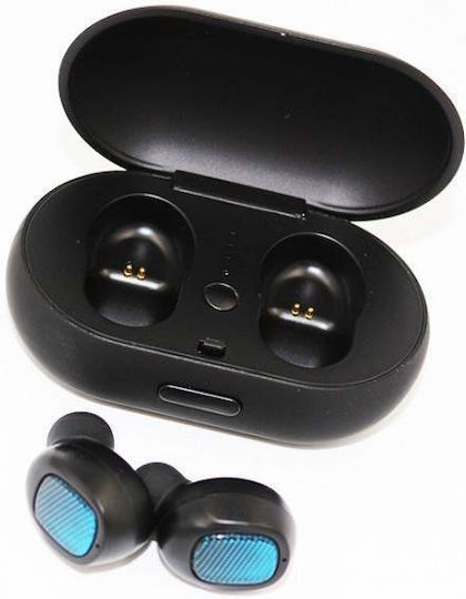 In-ear Bluetooth Handsfree Earphones with Sweat Resistance and Charging Case Black view 4