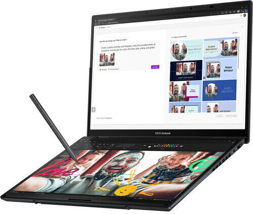 Asus Zenbook Duo UX8406CA 14" OLED Touchscreen 120Hz (Ultra 9-285H/32GB/1TB SSD/W11 Home) (US Keyboard) view 4