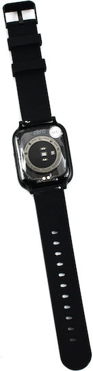 Andowl M-Zero Aluminium Smartwatch with Heart Rate Monitor (Black) view 2