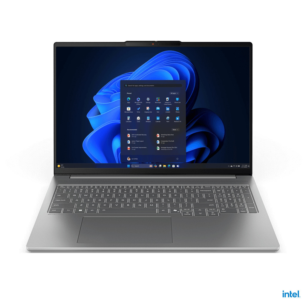 Lenovo IdeaPad Pro 5 16IAH10 16" OLED 120Hz (Ultra 7-255H/16GB/1TB SSD/GeForce RTX 5050/W11 Home) Luna Grey (GR Keyboard) view 1