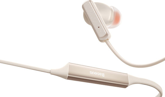 Baseus Bowie U2 Pro In-ear Bluetooth Handsfree Earphones Creamy White view 6