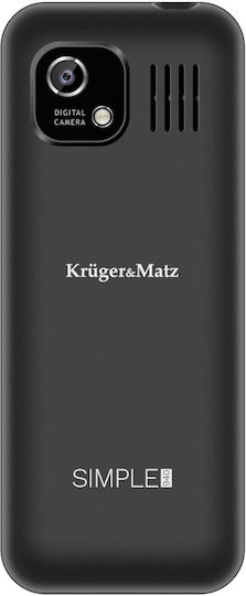 Kruger & Matz Simple KM0940 4G GSM Dual SIM Mobile with Large Buttons (English) Black vista 7