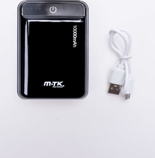 Moveteck K3632 Power Bank 10000mAh with USB-A Port Black view 6