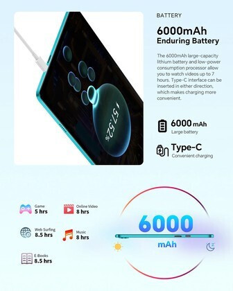 Teclast P33 10.1Inches Tablet (3GB/64GB) Blue view 8