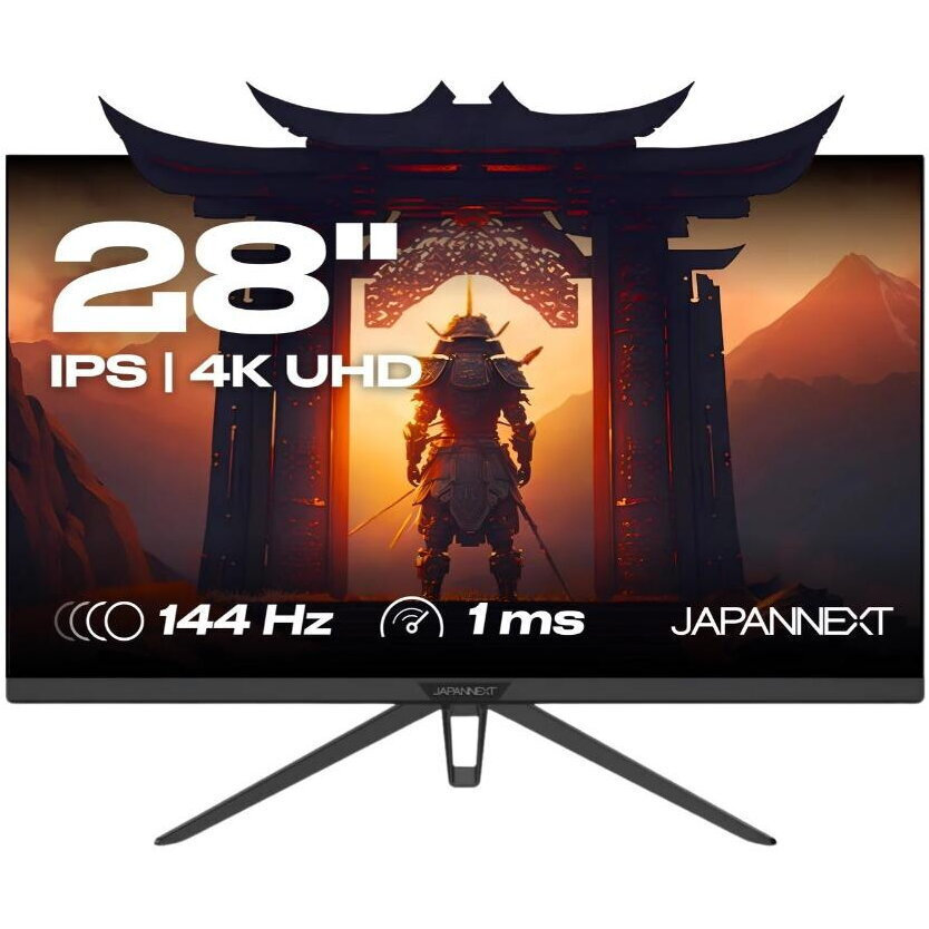 Japannext JN-280IPS144UHDR IPS HDR Gaming Monitor 28" 4K 3840x2160 144Hz view 2