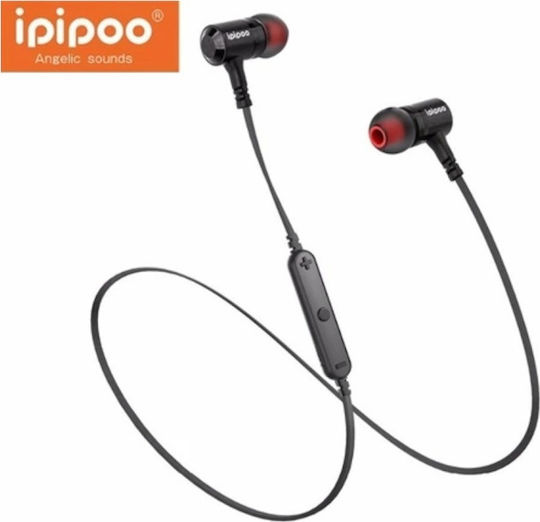Ipipoo IL97BL In-ear Bluetooth Handsfree Earphones with Sweat Resistance Black vue 2