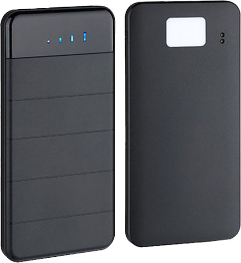 PowerNeed ES8000B Power Bank 8000mAh with 2 USB-A Ports Black view 4