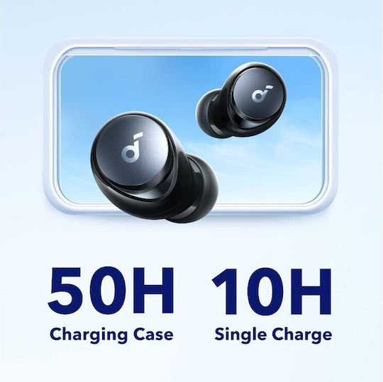 Soundcore by Anker Space A40 In-ear Bluetooth Handsfree Earphones with Charging Case Black view 7