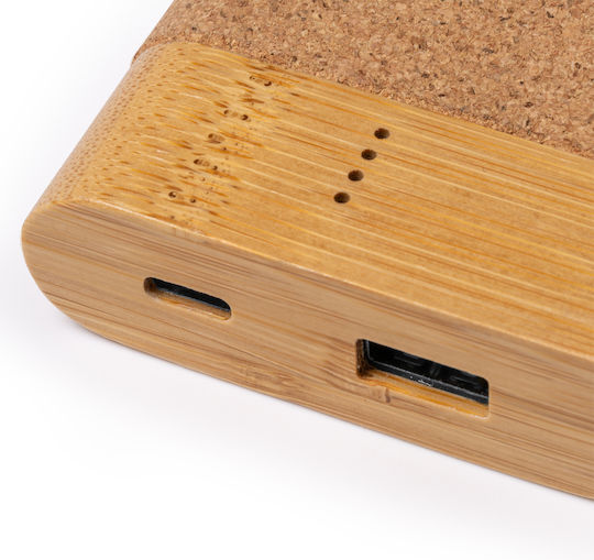 KOBE Power Bank 5000mAh with USB-A Port Beige view 5