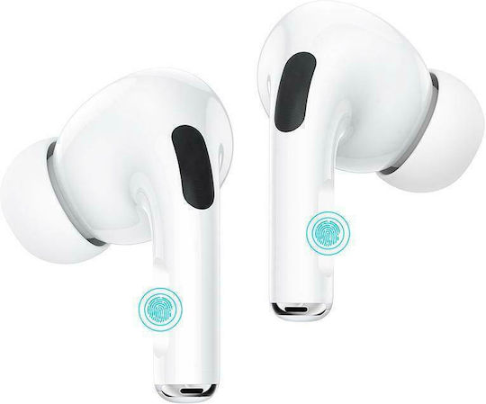 Moxom LX-TW803 In-ear Bluetooth Handsfree Earphones with Charging Case White Ansicht 4
