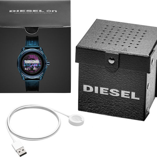 Diesel On Fadelite 45mm Smartwatch with Heart Rate Monitor (Blue) view 4