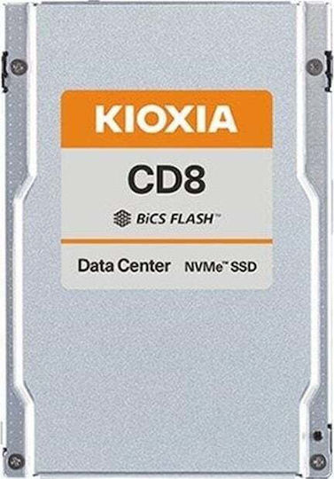 Kioxia CD8-R SSD 7.7TB M.2 Type with PCI Express 4.0 Connection view 1