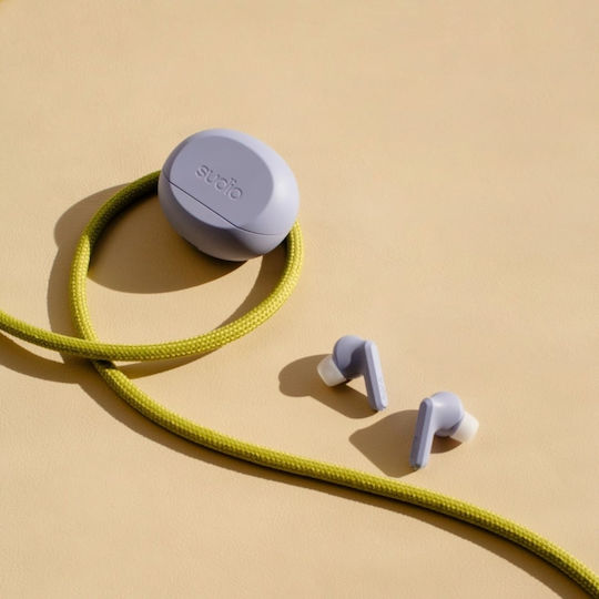 Sudio A3 Pro In-ear Bluetooth Handsfree Earphones with Sweat Resistance and Charging Case Purple view 3