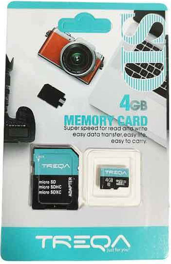Treqa 4GB Class 10 with Adapter