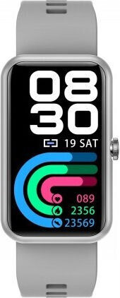 Trevi T-Fit 210 Slim Smartwatch with Heart Rate Monitor (Silver) vue 4
