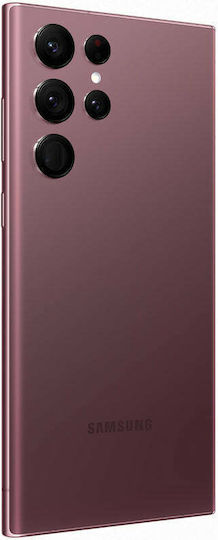 Samsung Galaxy S22 Ultra 5G Dual SIM (8GB/128GB) Burgundy view 5