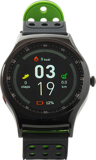 Denver SW-450 Smartwatch with Heart Rate Monitor (Black) vue 4