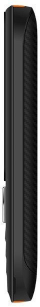 MaxCom MM 142L Dual SIM Mobile with Buttons Black view 2