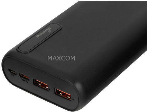 MediaRange MR756 Power Bank 20000mAh with 2 USB-A Ports and USB-C Port Power Delivery / Quick Charge 3.0 Black view 5
