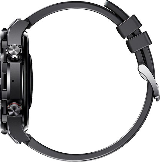 Hoco Y16 Smartwatch with Heart Rate Monitor (Black) vista 2