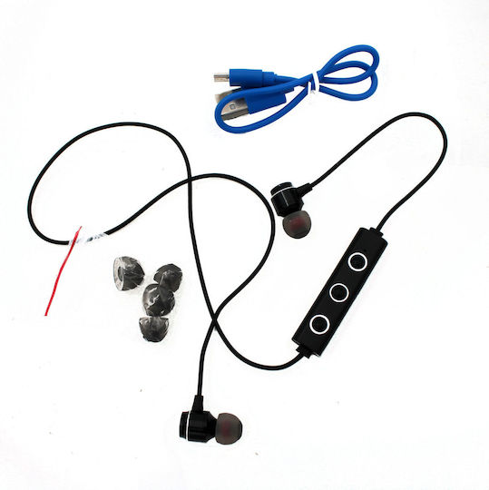In-ear Bluetooth Handsfree Earphones with Charging Case Black view 2