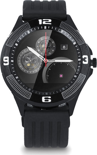 Forever SW-100 Smartwatch with Heart Rate Monitor (Black) view 5