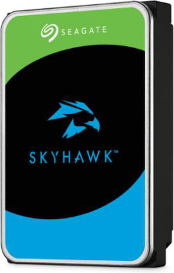 Seagate Skyhawk +Rescue 8TB HDD Hard Drive 3.5" SATA III with 256MB Cache for Desktop / Recorder ST8000VX010