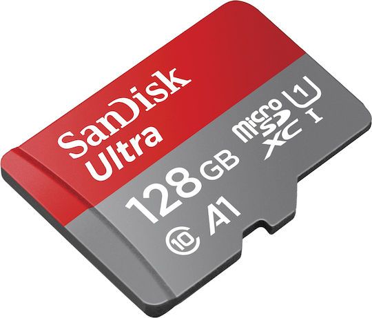 Sandisk Ultra microSDXC 128GB U1 A1 UHS-I 140MB/s with Adapter view 2