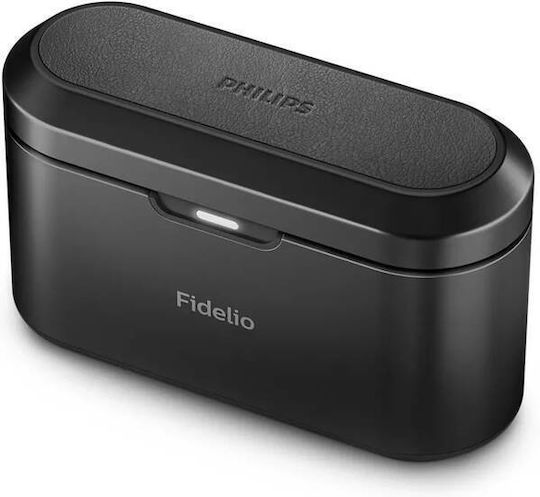 Philips Fidelio In-ear Bluetooth Handsfree Earphones with Sweat Resistance and Charging Case Black view 2