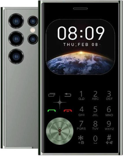 V8 Dual SIM Mobile with Large Buttons (English Menu) Black view 2