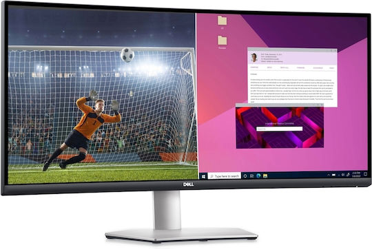 Dell S3423DWC Ultrawide VA Curved Monitor 34" QHD 3440x1440 with Response Time 4ms GTG view 4