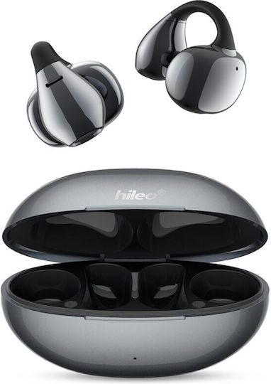 Hileo Hi86 Open Ear Bluetooth Handsfree Earphones with Charging Case Black view 1