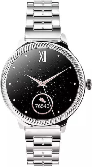 Watchmark Active Smartwatch with Heart Rate Monitor (Silver) vue 2