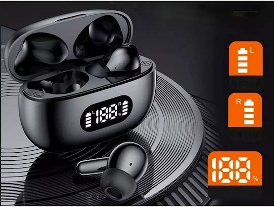 F05 In-ear Bluetooth Handsfree Earphones with Charging Case Black view 6