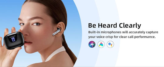 In-ear Bluetooth Handsfree Earphones Black view 8