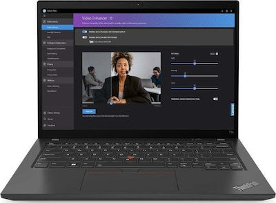 Lenovo ThinkPad T14 Gen 4 14" IPS FHD+ (i7-1360P/16GB/1TB SSD/W11 Pro) Thunder Black (International English Keyboard)