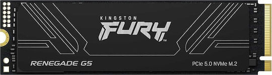 Kingston FURY Renegade G5 SSD 2TB M.2 Type with PCI Express 5.0 Connection PS5 Compatible SFYR2S/2T0