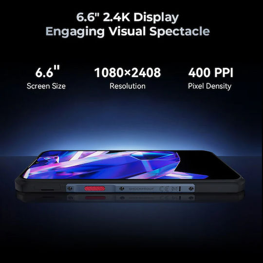 Oukitel WP35 5G Dual SIM (8GB/256GB) Resistant Smartphone Grey Ansicht 4