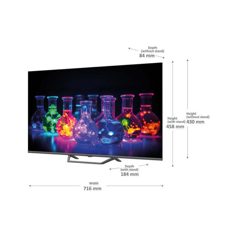 Haier Smart Television 32" Full HD QLED H32S80EFX HDR (2024) view 8