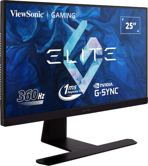 Viewsonic XG251G IPS HDR Gaming Monitor 25" FHD 1920x1080 360Hz with Response Time 1ms GTG vue 3