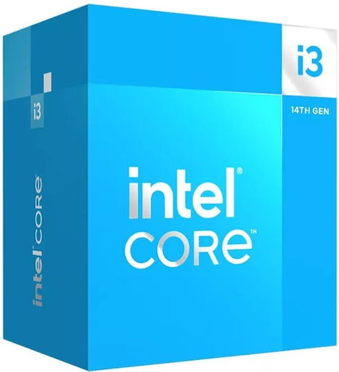 Intel Core i3-14100 3.5GHz Processor 4 Core for Socket 1700 in Box with Heatsink view 1